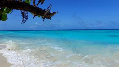 空旅行海洋海岸海滩假期阿卡蓝色的海洋清洁沙子背景沙洲